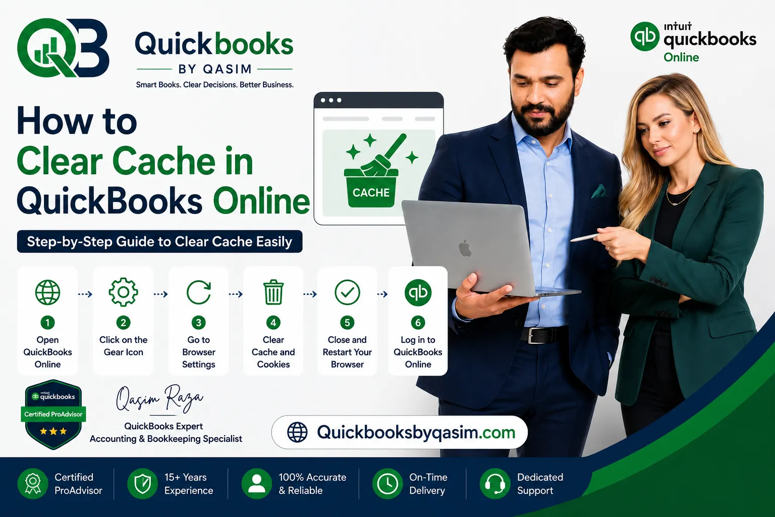 How to Clear Cache in QuickBooks Online