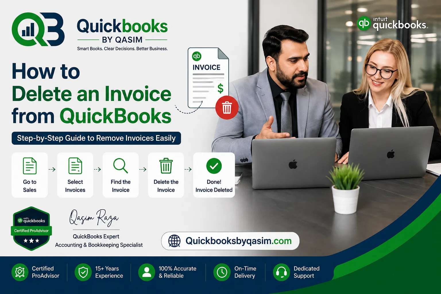 How to Delete an Invoice from QuickBooks