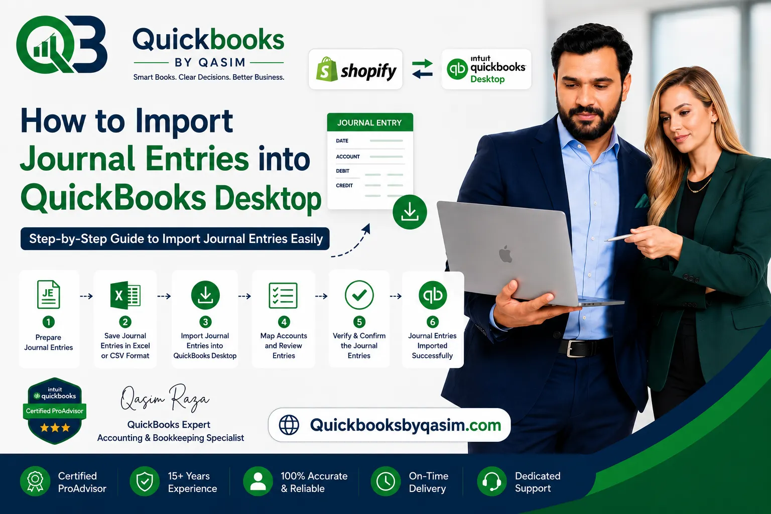 How to Import Journal Entries into QuickBooks Desktop